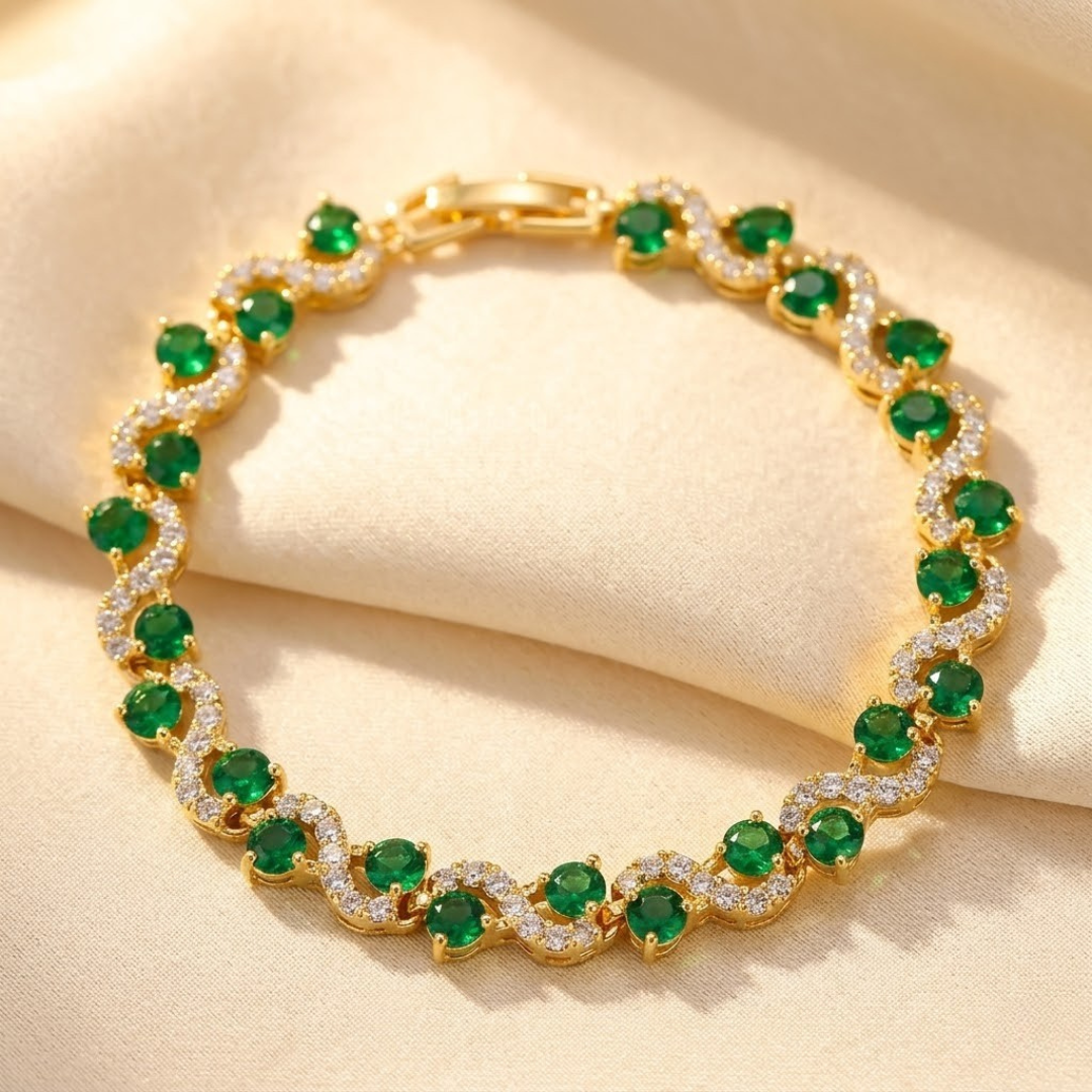 Gold Halo Bracelet