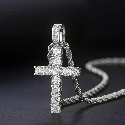 Cross necklace | Gold