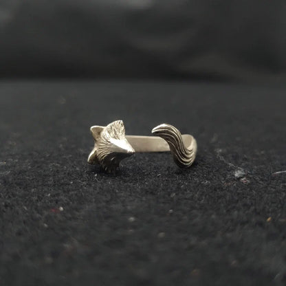 Silver Fox Ring for Women